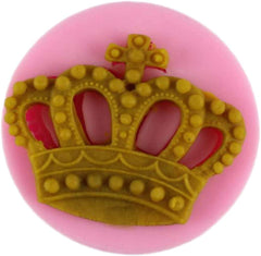 RKPM HOMES Crown Fondant Silicone Molds Princess Crown Fondant Cake Molds Crown Heart Mold for Sugar Chocolate Mold Wedding Cake Decoration Tools (1 Cavity Crown Mold)