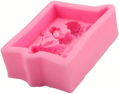 RKPM HOMES Angel Silicone Mold Craft Art Silicone Soap Mould Craft Molds DIY Handmade Soap Molds (Fairy Angel)