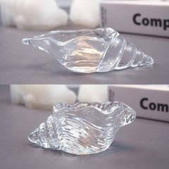 RKPM HOMES Resin Molds I 3D Conch Shaped Silicone Epoxy Deep Casting Tray I for Homemade Ornament DIY Art Crafts Jewelry Storage Box Trinket Container Home Office Table Decorations