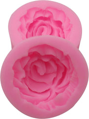 RKPM HOMES Bloom Rose Flower Shape Chocolate Mould I Flower 3D DIY Fondant Silicone Candy Mold I Baking Tools for Cake Chocolate Candy Ice Jelly Soap I Cake Baking Moulds I Bakeware Molds – Pack of 2
