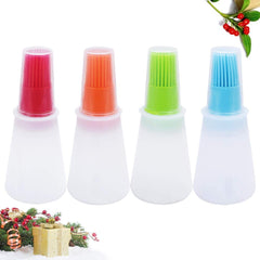 RKPM Oil Bottle Brush- Silicone Pastry Brush for Roasting, sauteing, Baking or Grilling, Frying, BBQ, Cooking Oil Dispenser Kitchen Tools Accessories(1 Pcs)