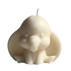 RKPM HOMES Animal Candle Mold I 3D Fondant Dumbo Elephant Shape Silicone Epoxy Mould I for DIY Handmade Ornament Chocolate Cake Décor Aromatherapy Soap Resin Art Crafts Home Party Decoration