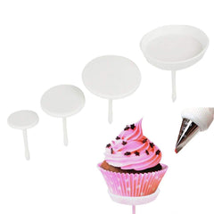 RKPM HOMES Cake Nail Flower DIY Cake Decorating Tool, Biscuit Cutters Sugarcraft Cake Decorating, Muffin Decoarting Tool with Scissors (Cake Nail Flower with Scissors)