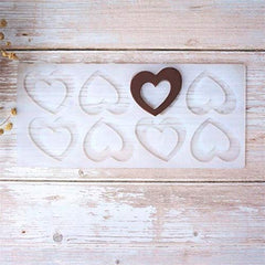 RKPM HOMES Mini Silicone Chocolate Insert Mould Cake Decoration Mould Decor Mould (8 Love Insert)