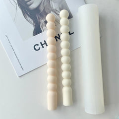 RKPM HOMES Candle Stick Mold I 3D Spiral Long Cylinder Silicone Epoxy Mould I for DIY Handmade Ornament, Cake Décor, Aromatherapy, Soap, Soy Wax, Resin Art Craft Making, Home Decoration (RK-0341)