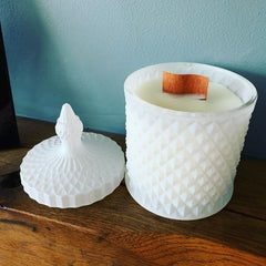 Wood Wicks for Candle Making Height Smokeless Wooden Candle Wicks+Metal Bases