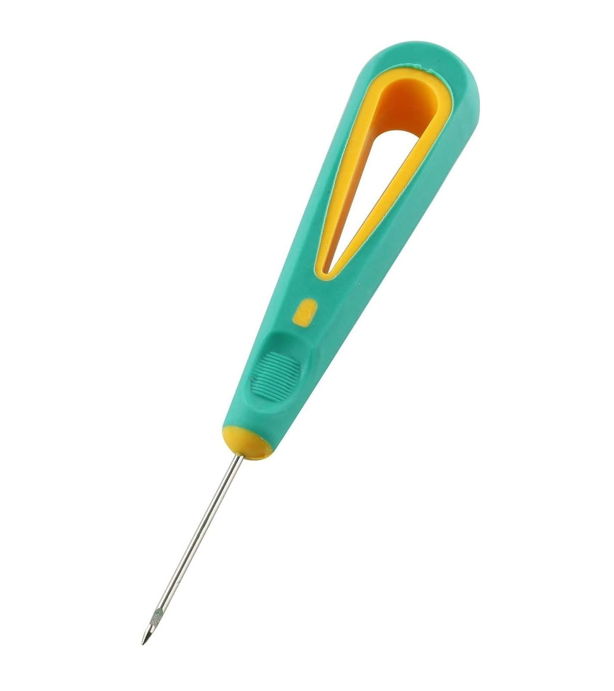 RKPM HOMES AWL Hook Needle I Steel Sticher Sewing Crochet Hook I with Ergonomic Rubber Portable Handle Safety Cap I for DIY Repair Leather Shoes Sewing Cobbler Tools – 1 Pcs