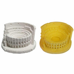 RKPM HOMES Resin Molds I 3D Roman Colosseum Shape Silicone UV Epoxy Casting Mould I for Handmade DIY Jewelry Trinket Storage, Makeup Container, Flower Plant Pot, Plaster, Art Crafts Home Decorations