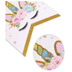 RKPM HOMES Cross-Border Unicorn Birthday Decoration Flag Happy Birthday Letter Unicorn Banner