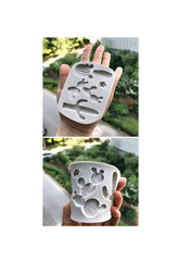 RKPM HOMES 5-Cavity Cactus Silicone Fondant Mold Cacti Sugarcraft Chocolate Candy Mold Cupcake Cake Decorating Tools Polymer Clay Mold Pack of 1 Cactus Mold Size - 11.1 X 8 X 1.2 Cm
