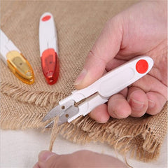 RKPM HOMES Sewing Clippers I Portable Steel Durable Thread Cutter U Shaped I Cross Stitch Trimming Scissors Craft Hand Tool I for Fabric Paper Cut Quilting Embroidery Scrapbooking Dressmaking - 10 Pcs