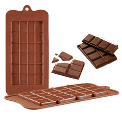RKPM HOMES Dairy Milk Chocolate Mould | Silicone Candy Bar | Fondant DIY 3D | Ideal for Chocolate and Cake Decoration | Molds for Cake, Brownie Topper, Hard & Soft Candies, Gummy & Jello – 24 Cavity