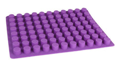 RKPM HOMES Mini Round Shape Ice Cube Mold I Multi-Purpose Reusable 3D Cylinder Silicone Ice Maker Mould Tray I for DIY Handmade Chocolate Cake Décor Jelly Soap Candy Cupcake Gummy Baking – 88 Cavity