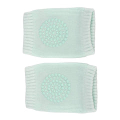 RKPM HOMES Baby Knee Pads - Crawling Knee Pads for Baby Infant Toddler - Unisex Green & Black Pair