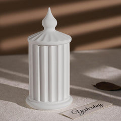 RKPM HOMES Candle Mold I 3D Roman Column Pillar Silicone Epoxy Resin Deep Casting Jar Mould I for DIY Handmade Ornament Chocolate Cake Décor Aromatherapy Soap Resin Art Craft Home Decoration (European Style)