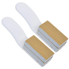 RKPM Pack of 2 Toilet Seat Pad Cover Lifter Lift Handle -light Khaki