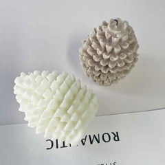 RKPM HOMES Candle Mold I 3D Fondant Silicone Scented Wax Mould I Special for Christmas Succulent Molds for DIY Handmade Aromatherapy Ornament Soap Cake Décor, Resin Art Craft (Pine Cone Tree)
