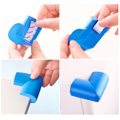 RKPM Baby Safety Corner Protectors - Cushion Guard Blue 12 Pcs