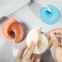 RKPM HOMES Candle Molds I 3D Geometric Silicone Plaster Epoxy Mould I for DIY Handmade Chocolate, Cake Décor, Aromatherapy, Soap, Resin Art Craft Making, Home Party Decoration (Wave Ribbed)