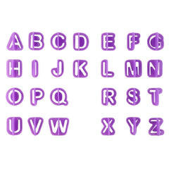 RKPM HOMES 40 PCS Small Alphabet Cookie Cutters Cake Number Symbol Cutter and 14 PCS Fondant Tools for Baking Decorating Tools (54 Pcs Set)