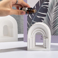 RKPM HOMES Door Candle Mold I 3D Fondant Palace Castle Shape Casting Silicone Epoxy Mould I for DIY Handmade Ornament Aromatherapy Cake Décor Soap Resin Art Craft Making Home Decoration