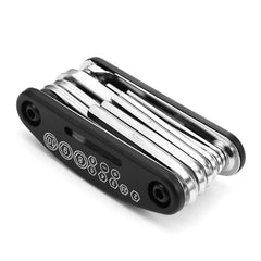 RKPM Multi-Purpose Mountain Bike Bicycle Repair Tool Kit Allen Key Spoke Wrench 16 IN 1, Metal