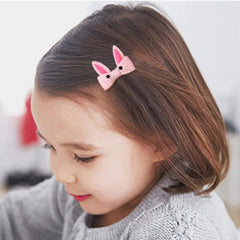 RKPM HOMES Baby Girl Hair Accessories Hair Clips Ties Hairpins Set Of 18 (Pink)