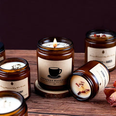 RKPM HOMES Candle Wick Stickers with Handle I Adhere Steady in Hot Wax Double-Sided Sticky Glue Dots with The Little ‘‘Tail’’ I Heat Resistance I for Candle Making - 20 X 2 MM (60)