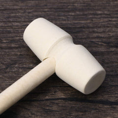RKPM HOMES Mini Wooden Hammer Mallet Pounding Toy Cute Beating Gavel Toys for Boys Girls (12 Pcs)
