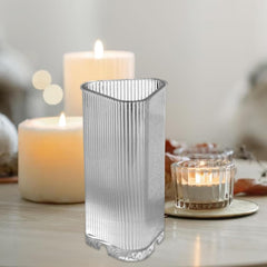 RKPM HOMES Candle Mould I 3D Polycarbonate Candlestick Wax Mould I for DIY Handmade Cake Décor Aromatherapy Soap Practical Novelty Art Crafts Making Home Wedding Dinner Party Decoration (Triangle)