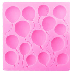 RKPM HOMES Small Air Balloon Shape Chocolate Mold I 3D Fondant Food Grade Safety Silicone Epoxy Candy Mould I for DIY Handmade Cake Décor Cupcake Topper Polymer Clay Gummy Pastry Resin Candle Making
