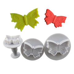 RKPM Decorating Fondant Icing Plunger Cutters Set 47-PCS, Multicolour