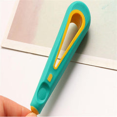 RKPM HOMES AWL Hook Needle I Steel Sticher Sewing Crochet Hook I with Ergonomic Rubber Portable Handle Safety Cap I for DIY Repair Leather Shoes Sewing Cobbler Tools – 1 Pcs