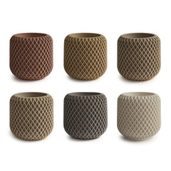RKPM HOMES Candles Holders Resin Mold I Irregular Mesh Pattern Casting Plant Silicone Epoxy Candlestick Mould I Succulent Concrete Molds for DIY Jewelry Trinket Storage Flowers Plants Pot Decoration (1 Mold)