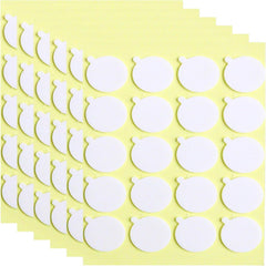 100PCS Candle Wicks for Candle Making, Candle Wick Stickers, Heat Resistance Double-Sided Stickers with The Little ‘‘Tail’’, Stickers for Candle Making