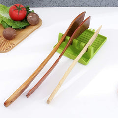 RKPM HOMES Plastic Silicone Heat Resistant Kitchen Utensil Rest Fork Mat Spoon Holder (Multicolor)