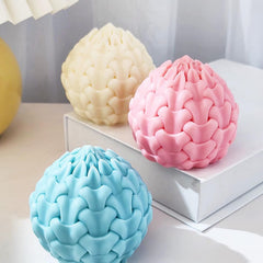 RKPM HOMES Life Seed Shape Candle Mold I 3D Fondant Walnut Shape Silicone Epoxy Mould I for DIY Handmade Ornament Chocolate, Cake Décor, Aromatherapy, Soap, Resin Art Craft Making, Home Decoration