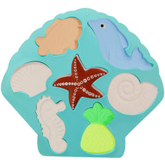 RKPM HOMES Marine Beach Theme Chocolate Fondant Mold I 3D Aquatic Animal Shape Silicone Candy Mould I for DIY Handmade Jelly Cakes Dessert Pastry Polymer Clay Muffin Soap Resin Cupcake Décor (Large)