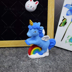 RKPM HOMES Unicorn Pattern Chocolate Mould I 3D DIY Fondant Silicone Candy Mold I Baking Tools for Cake Chocolate Candy Ice Jelly Soap I Cake Baking Moulds I Bakeware Molds (Unicorn Horse Shape Mold)