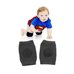 RKPM HOMES Baby Knee Pads - Crawling Knee Pads for Baby Infant Toddler - Unisex Green & Black Pair