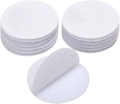 RKPM HOMES® Adhesive Tape -20 PCS Industrial Strength -Double Sided Sticky Back -Heavy Duty Rug Carpet Gripper Pad Wall Mounting Coins for Home Office Car Phone Mount -Round 1.5inch - White