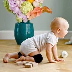 RKPM HOMES Baby Knee Pads - Crawling Knee Pads for Baby Infant Toddler-Unisex Black 1 Pair