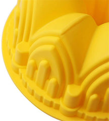RKPM HOMES Crown Castle Cake Mold Silicone Baking Molds Party Cake Bakeware for Your Birthday Dessert, Cake, Bread, Tart, Pie, Flan and More