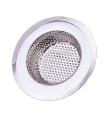 RKPM HOMES Kitchen Sink Strainer Stainless Steel Drain Filter Strainer with Large Wide Rim 9 Cm for Kitchen Sinks (1 Pcs)