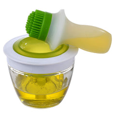 RKPM Chef's Choice Basting Set Silicone Oil Brush Set, Green