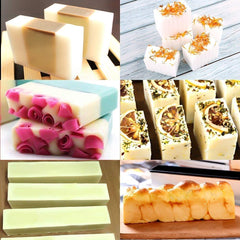 RKPM HOMES Wooden Soap Cutter Mold with Stainless Steel Wavy & Straight Cutter Slicer I Adjustable Soap Making Cutting Mold Kit I for Homemade DIY Lotion Bar, Biscuit, Chocolate, Muffins Making – Set of 3 Pcs