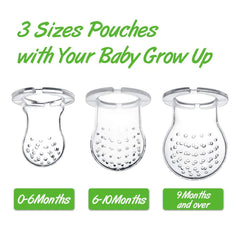 RKPM HOMES® Baby Feeder,Fresh Food Feeding Teether for Toddler, Infant Silicone Teething Toy,Includes Silicone Nipple Pink