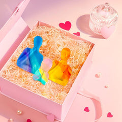 RKPM HOMES Hand Supported Cheek Human Candle Mold I 3D Body Silicone Abstract Sculpture Statue Mould I for Handmade Ornament Aromatherapy Soap, Clay Resin Casting, Art Craft Making (Right Hand)