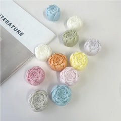 RKPM HOMES Small Rose Bud Candle Mold I 3D Fondant Close Peony Flower Silicone Scented Wax Mould I Succulent Molds for DIY Handmade Ornament Cake Décor Aromatherapy Soap Resin Art Craft Making - 1 Pcs