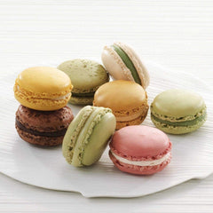 RKPM HOMES Macaroon Mat | Silicone 3D Round Fondant Macaron Mould | Mold for Cake/Cupcake Decorating, Baking, Gum Paste, Chocolate, Candy, Polymer Clay, Mini Soap | Bakeware Molds - 6 Cavity